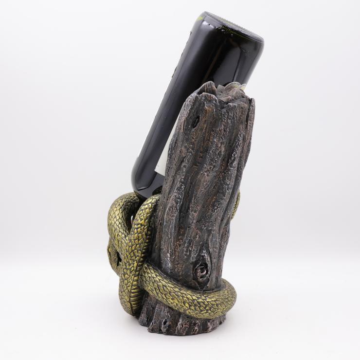 Snake Resin Wine Bottle Holder