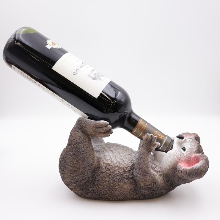 Koala Resin Wine Bottle Holder