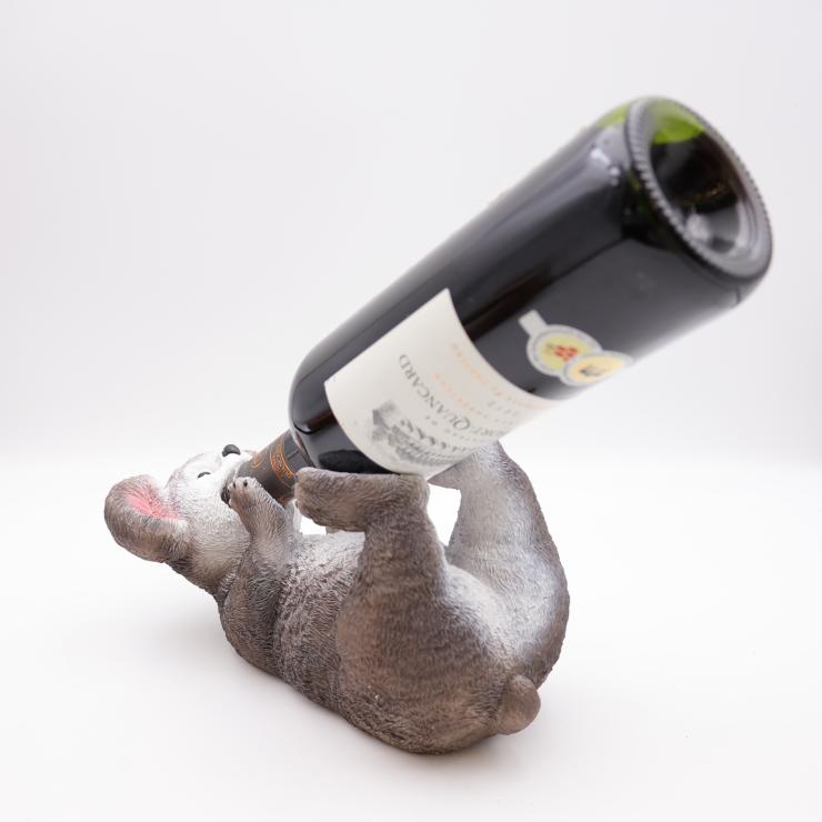Koala Resin Wine Bottle Holder