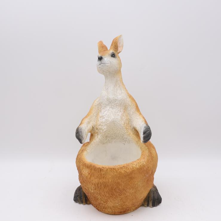 Kangaroo Resin Wine Bottle Holder