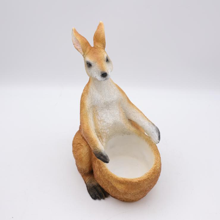 Kangaroo Resin Wine Bottle Holder