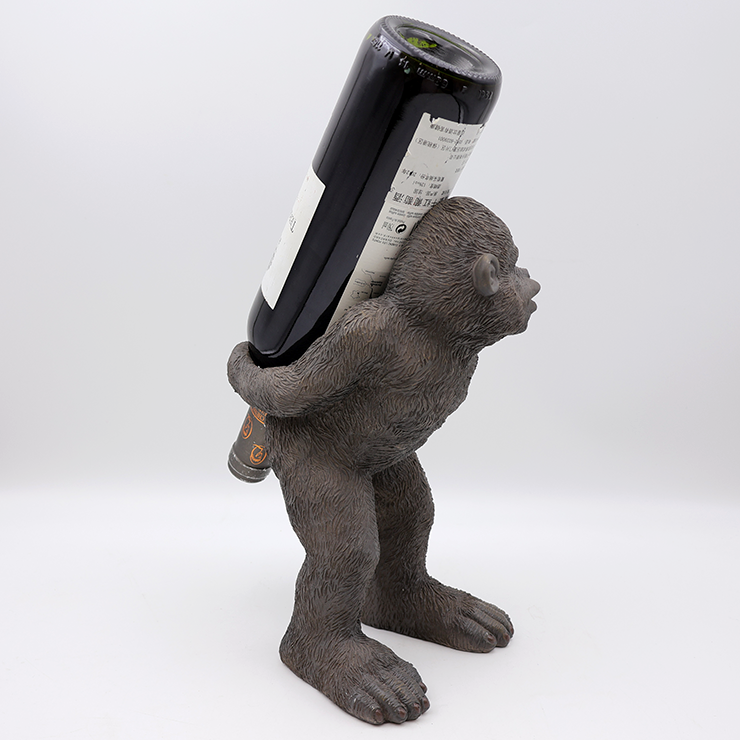 Gorilla Resin Wine Bottle Holder