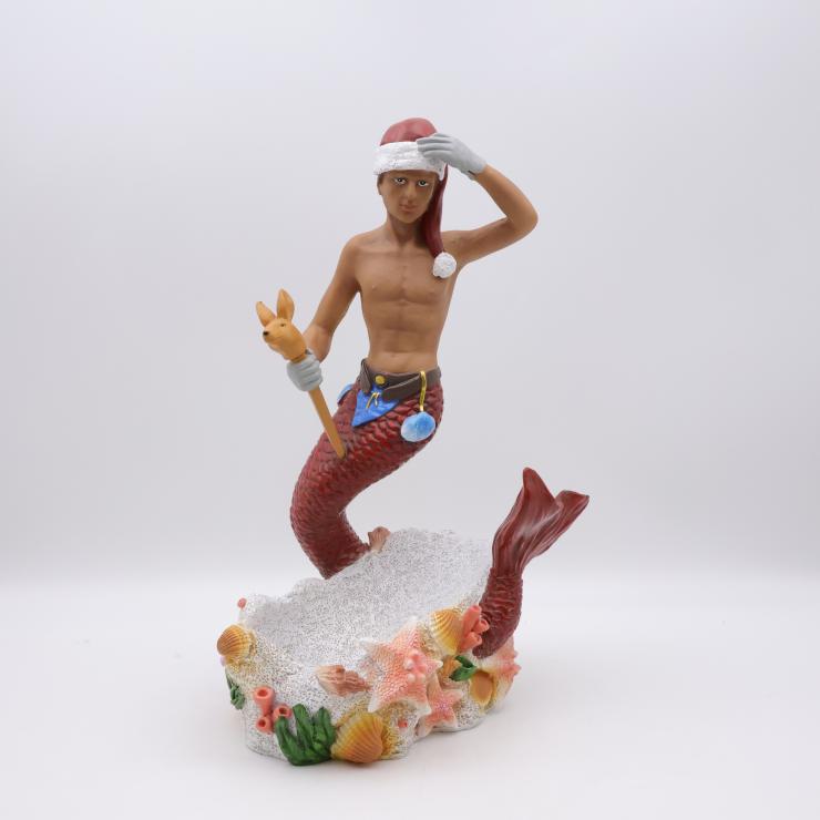 Merman Resin Wine Bottle Holder