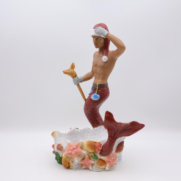 Merman Resin Wine Bottle Holder