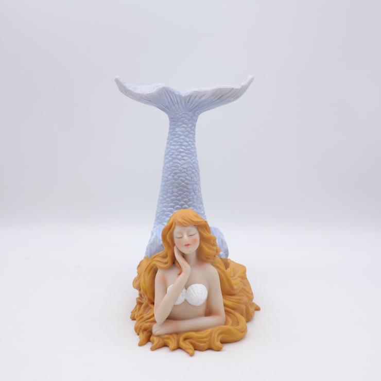 Mermaid Resin Wine Bottle Holder
