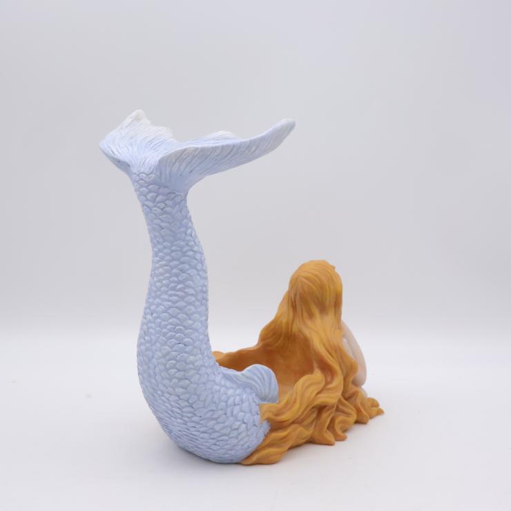 Mermaid Resin Wine Bottle Holder